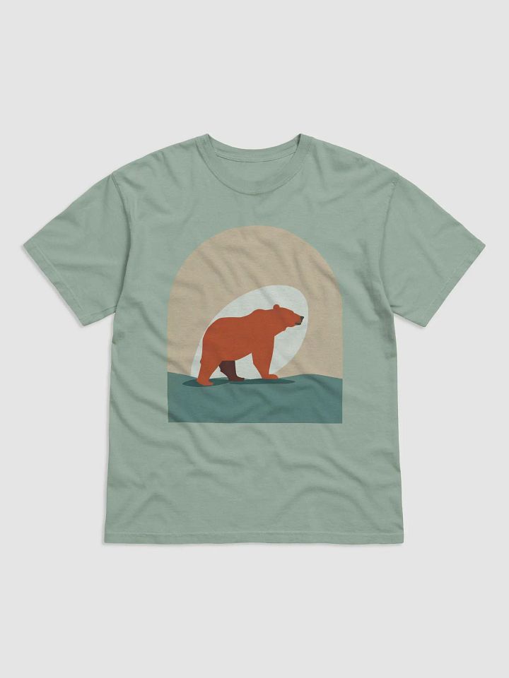 Sunset Vector Bear T-Shirt product image (2)