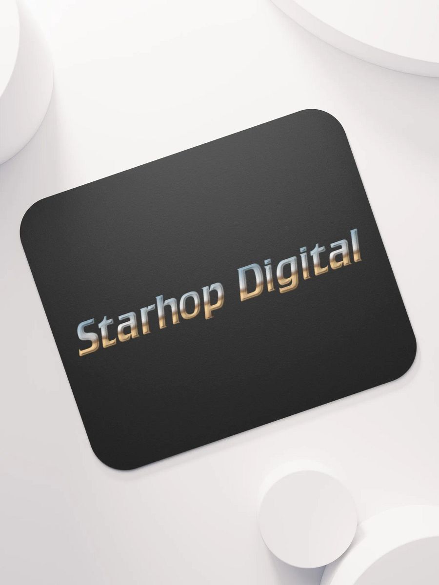 Starhop Digital Black Mouse Pad product image (7)