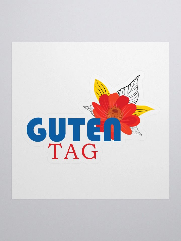 Guten tag sticker product image (1)