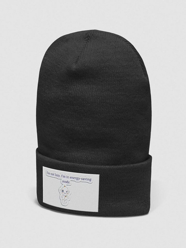 I'm not lazy. I'm in energy saving mode. Hat product image (2)