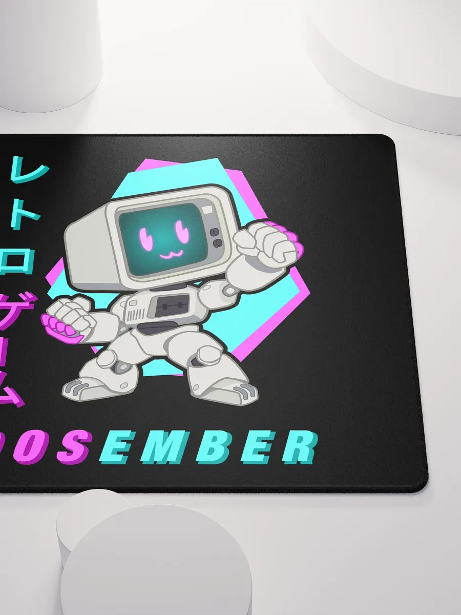 Dosember 2024 Mouse Pad CGA (blue-megenta) product image (5)
