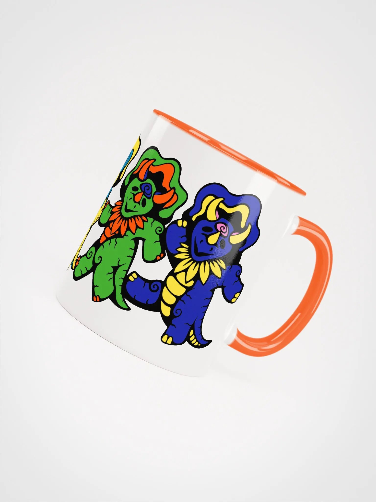 Dancing Dinos Colorful Mug product image (4)