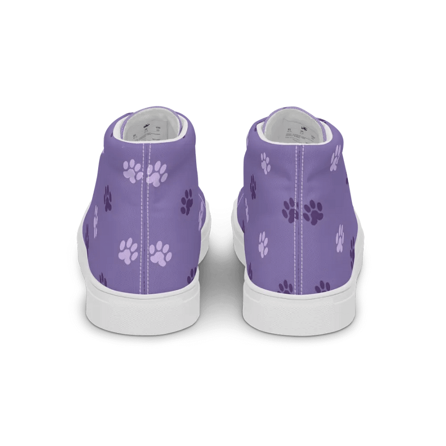 Women's Paw Print High Top Shoes product image (6)
