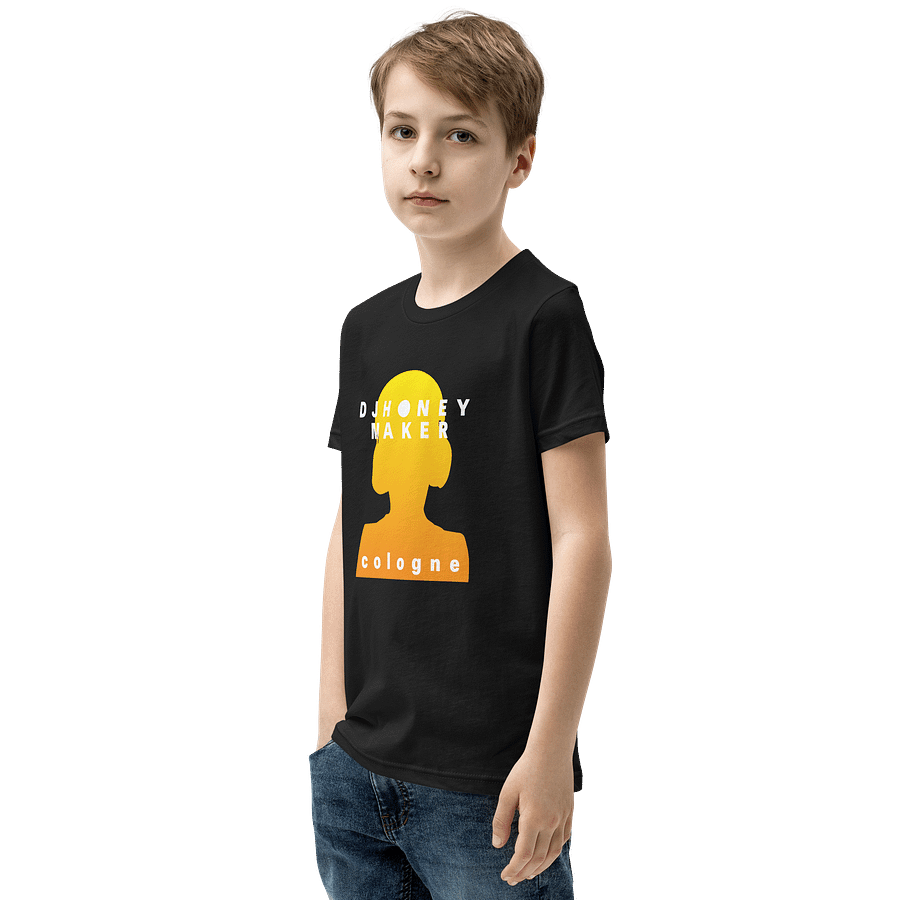DJHoneyMaker Cologne Youth Short Sleeve T-Shirt product image (3)
