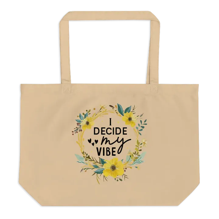 I Decide My Vibe Tote product image (1)