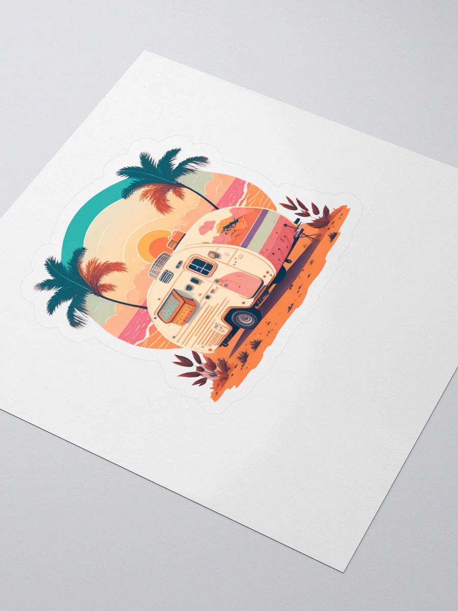 Sunset Adventure Kiss Cut Stickers product image (3)