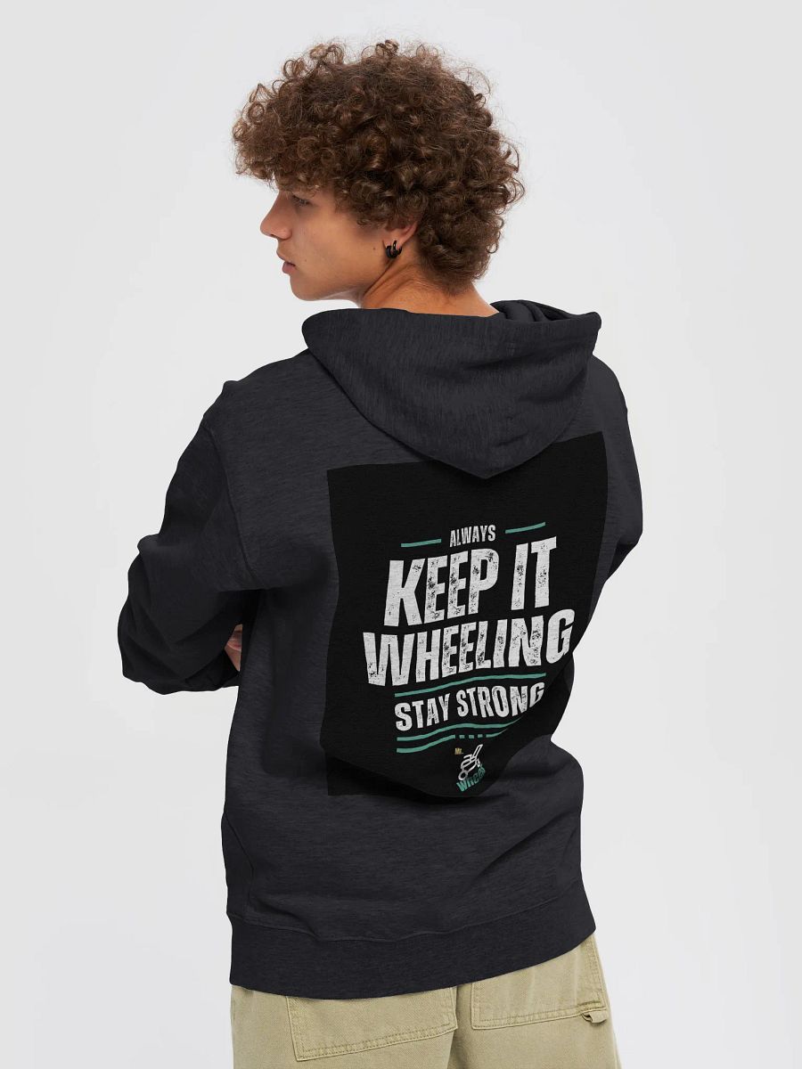 Mr. Wheels Outlined Zip-Up Hoodie product image (6)