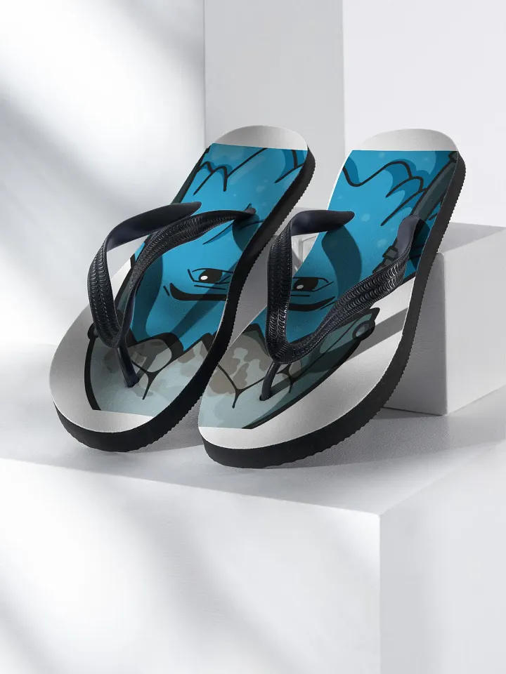 Battle Chicken Flip Flops product image (1)