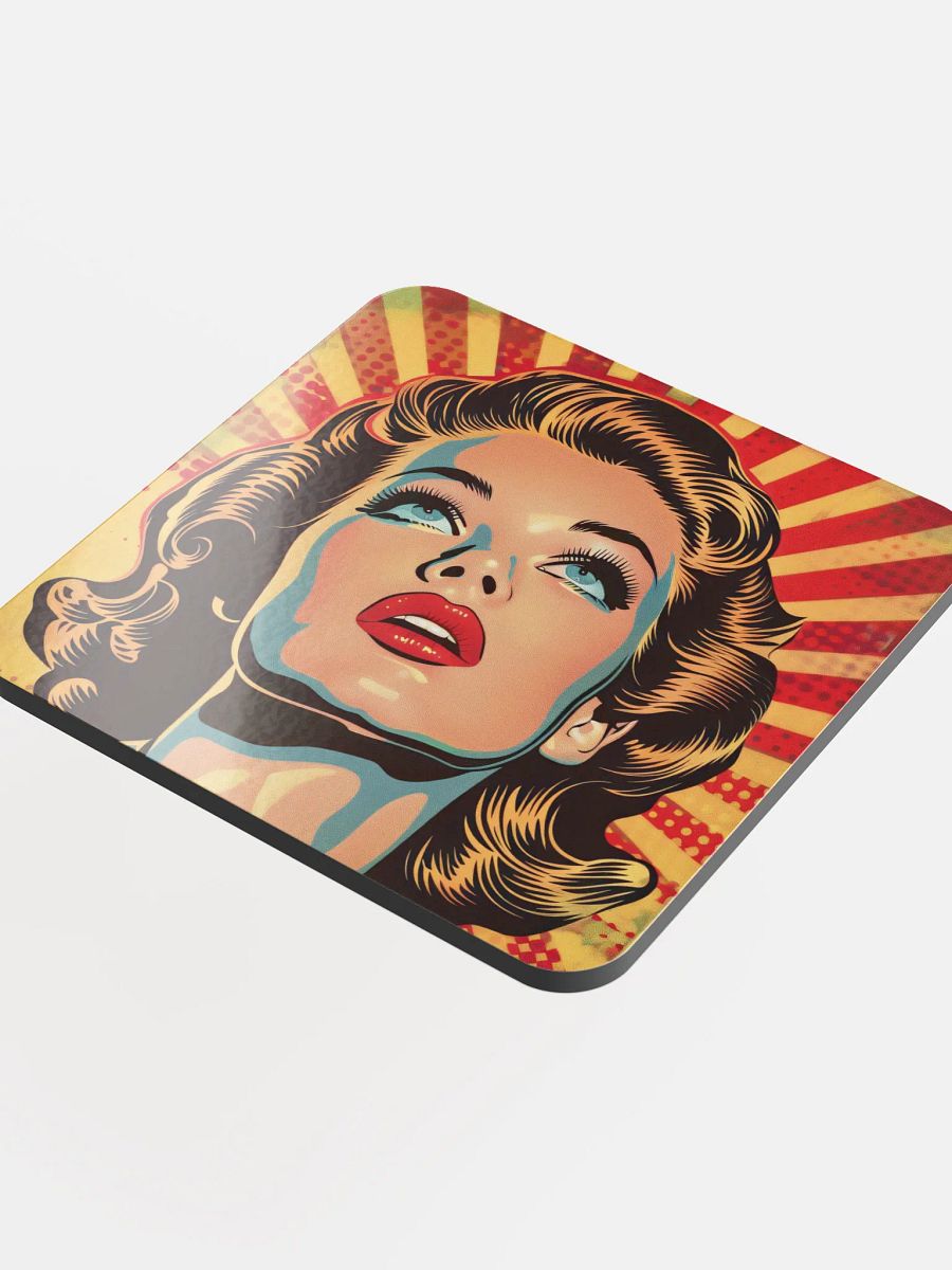 Pop Art Retro Chic Coaster product image (5)