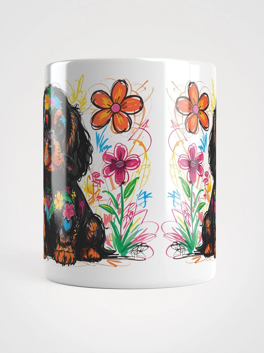Scribbles Cocker Spaniel 9 , Mug product image (9)
