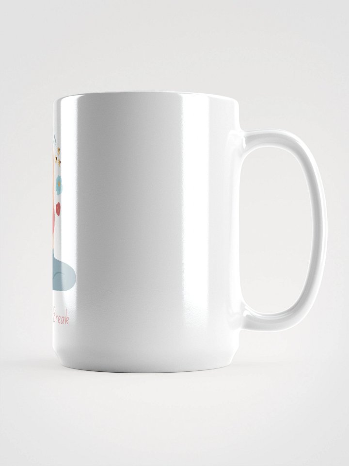 Yoga Inspirational Mug - "Bend, Don't Break" Design product image (1)