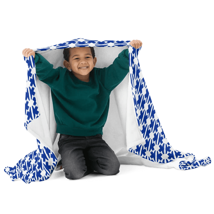 Geometric Harmony Throw Blanket product image (1)
