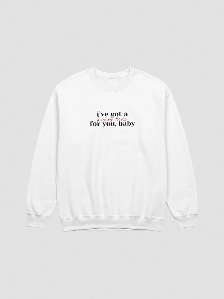 Burning Desire Embroidered Sweatshirt product image (4)