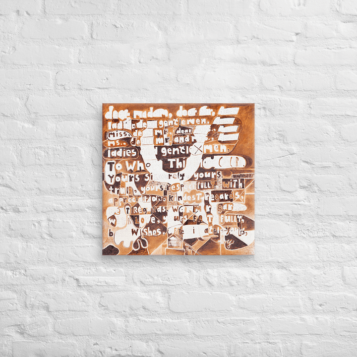 Beginnings & Endings on Canvas (32" x 32") product image (2)