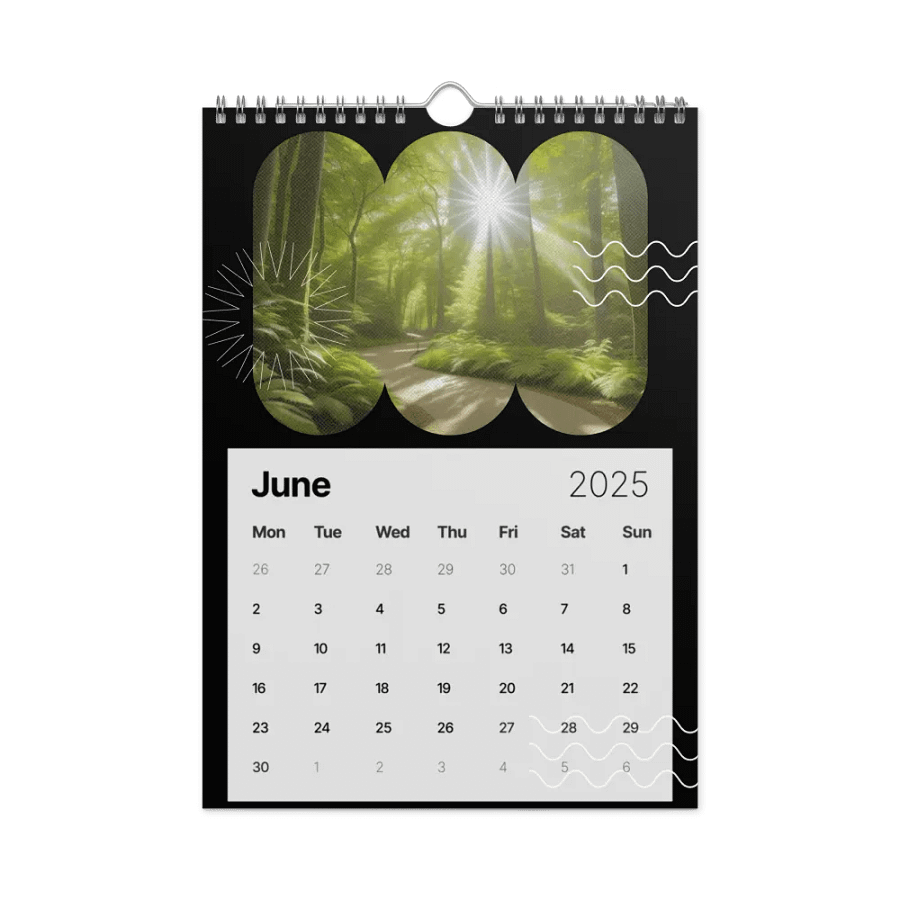 SEASONAL NATURE WALL CALENDAR 2025 product image (8)