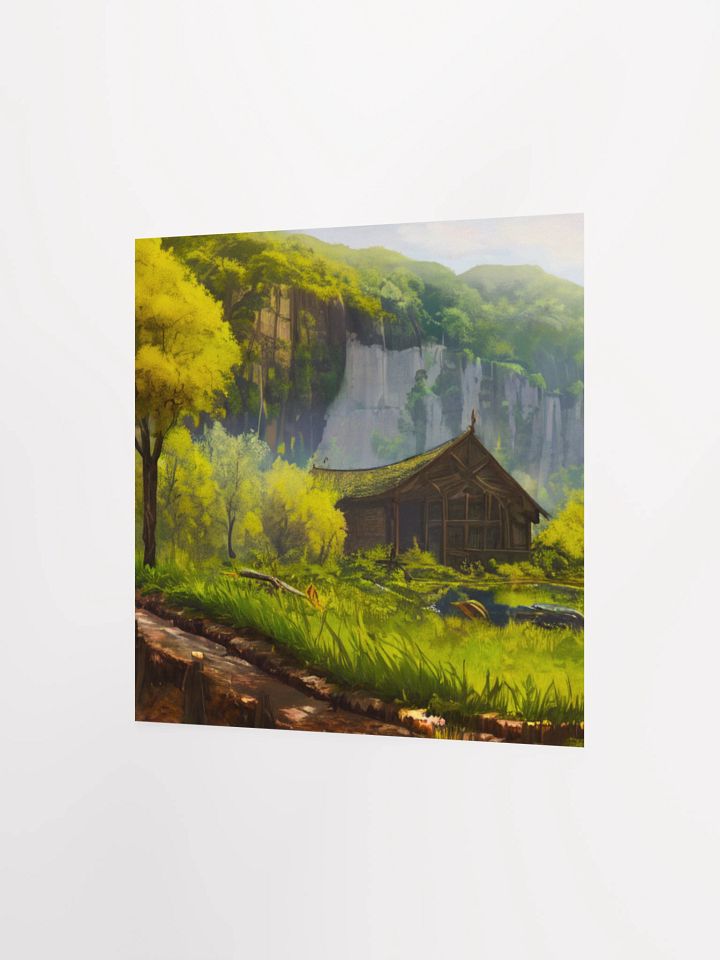 Tranquil Cabin Retreat Poster product image (9)