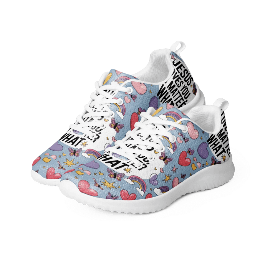 Jesus Loves You Women's Athletic Shoes product image (8)