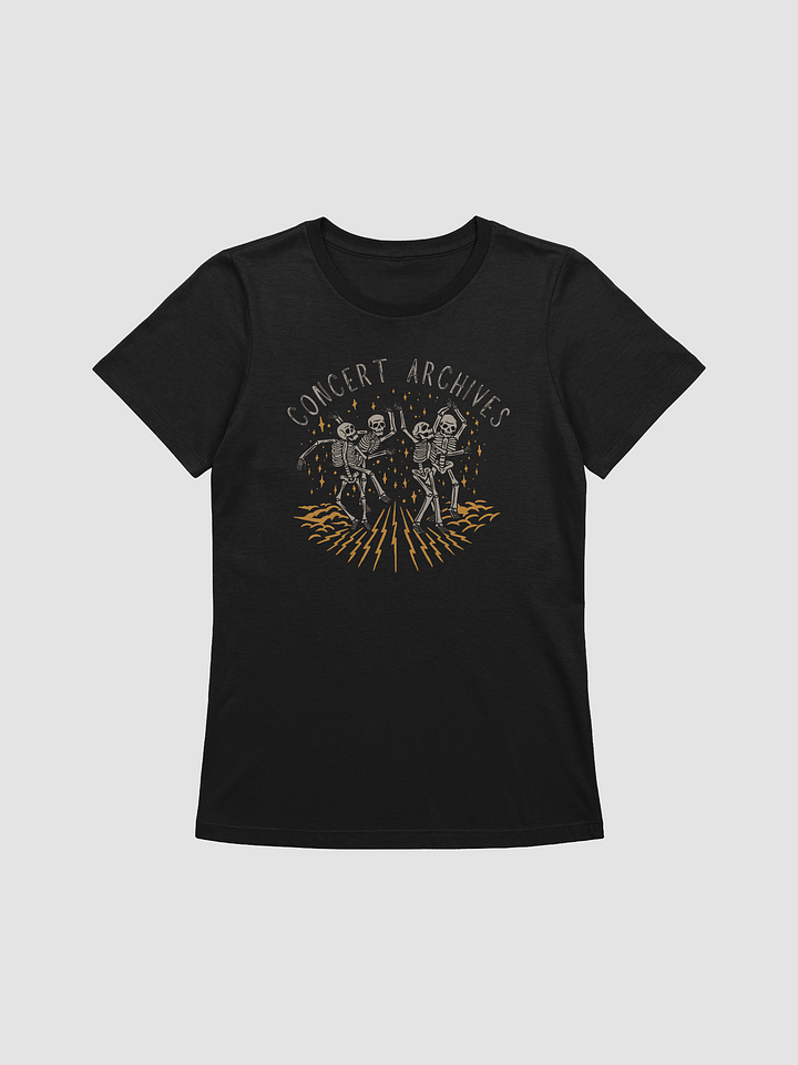 Dancing Skeletons Women's Fitted T-Shirt product image (1)