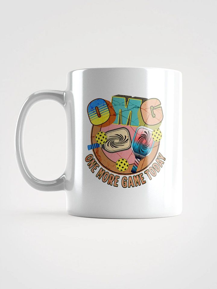 OMG One More Game Today Pickleball Party Mug product image (1)