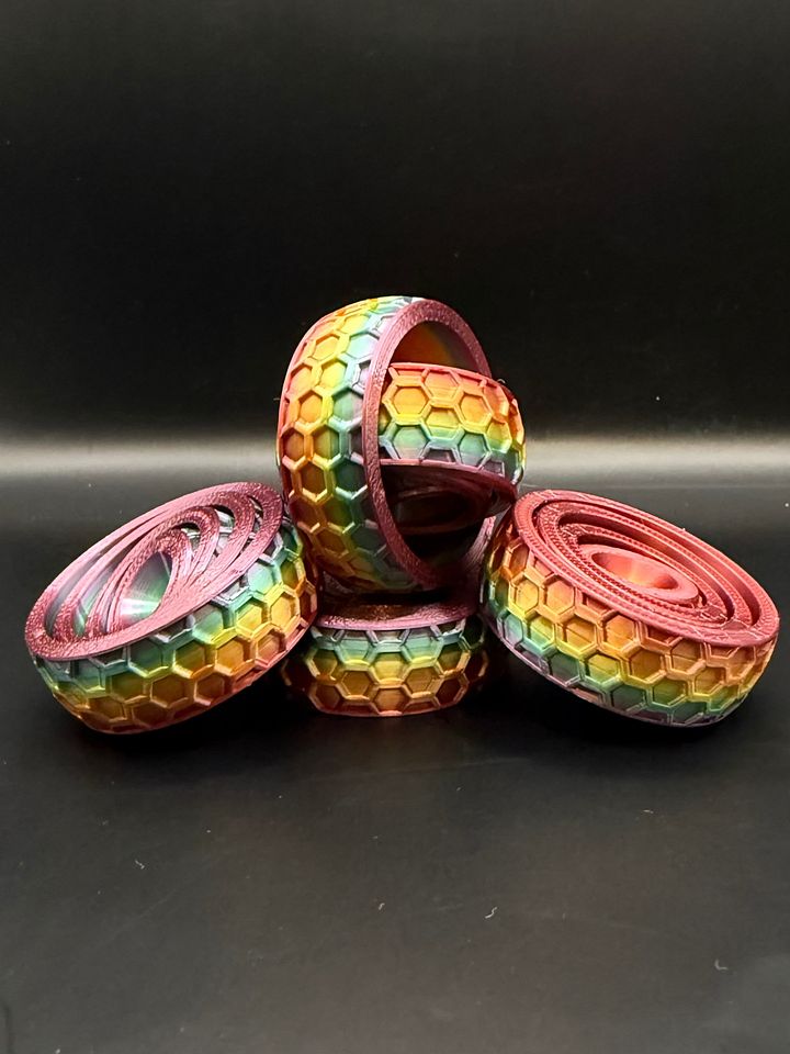 Multi-colored Fidget Rings product image (1)