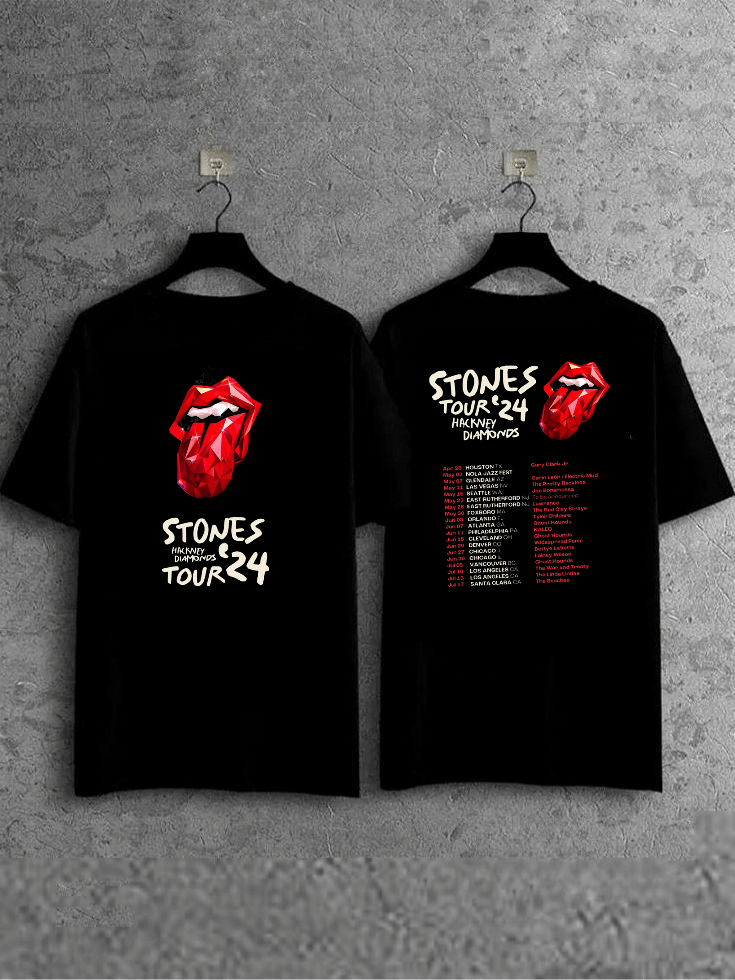 The Rolling Stones Hackney Diamonds Tour 2024 T-Shirt product image (1)