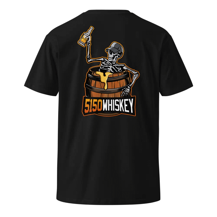 5150 Skeleton Whiskey Barrel T-Shirt product image (1)