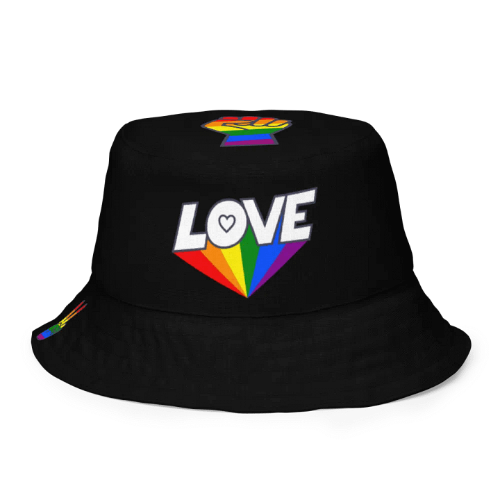 Love & Pride Reversible Bucket Hat product image (2)