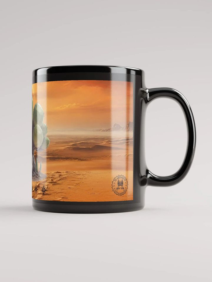 Desert Oasis Ceramic Coffee Mug - Vibrant Cactus Design Scleromagnus ferox product image (2)