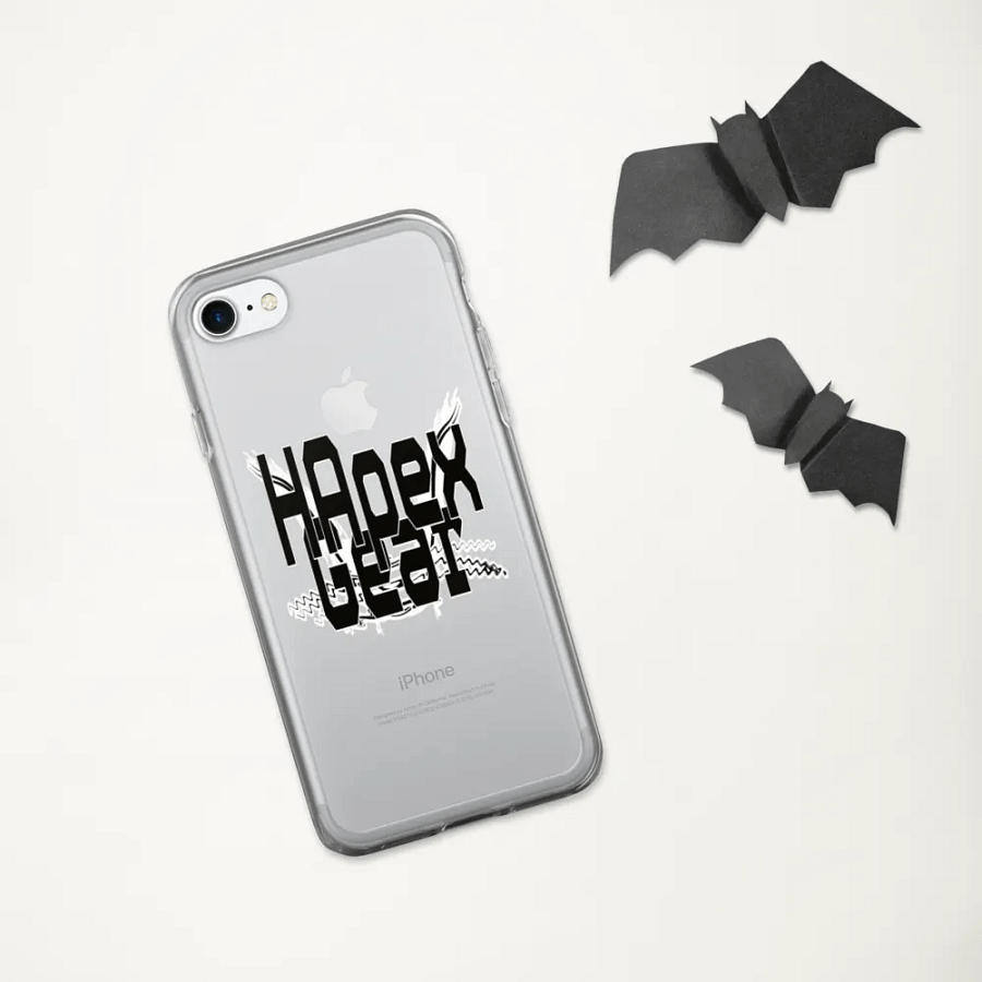 Black HApex Gear Black Logo - Clear - Case for iPhone® product image (7)