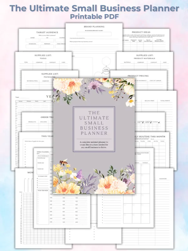 The Ultimate Small Business Planner product image (1)