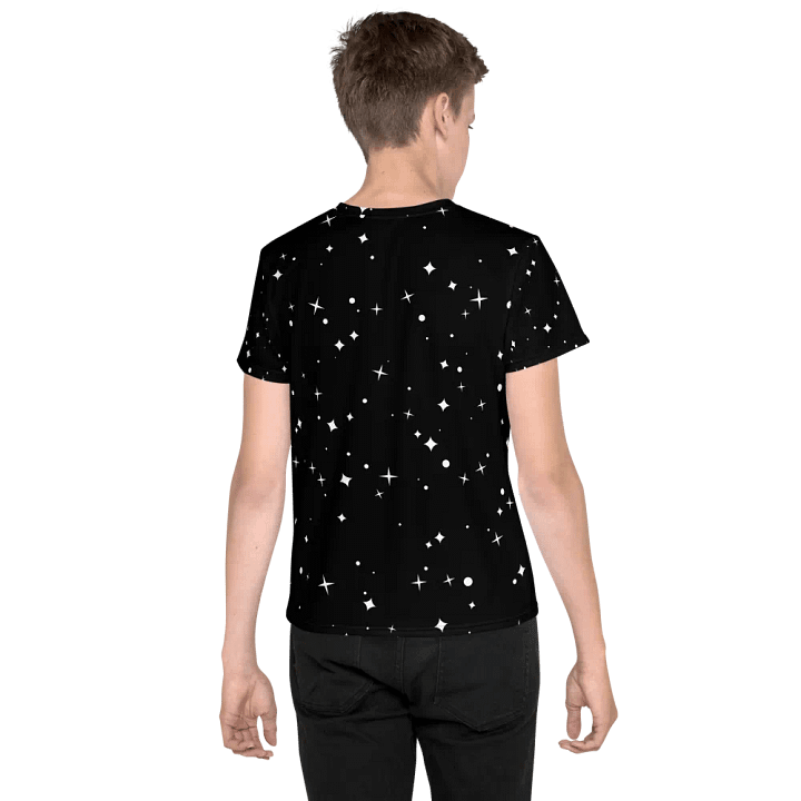 Starry Warrior All-Over Print Youth T-Shirt product image (2)