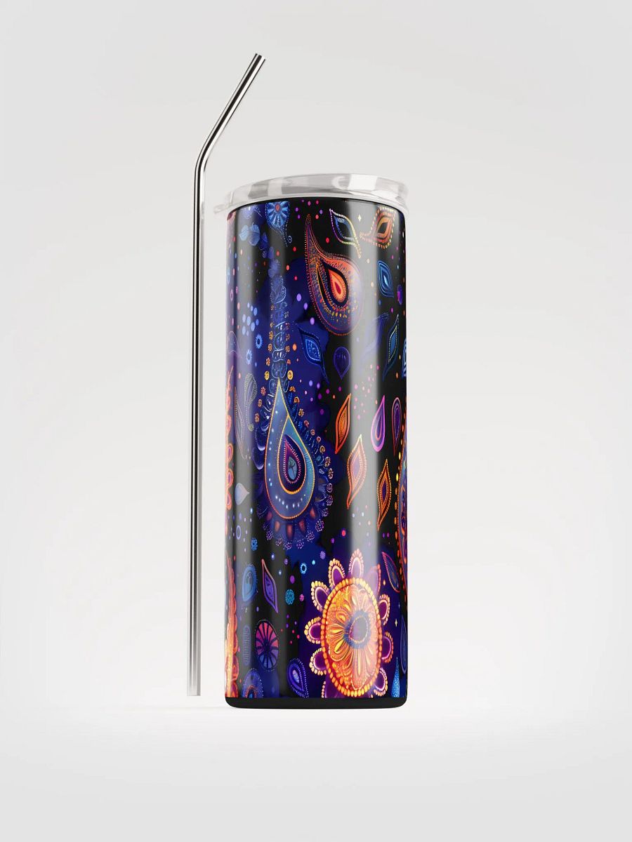 Vibrant Paisley Stainless Steel Tumbler product image (4)