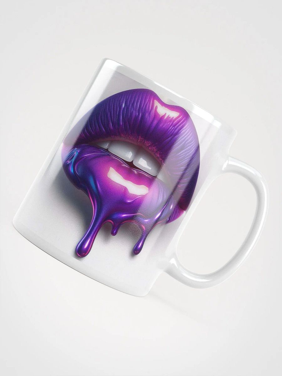 Metallic Lips Glossy White Mug product image (4)