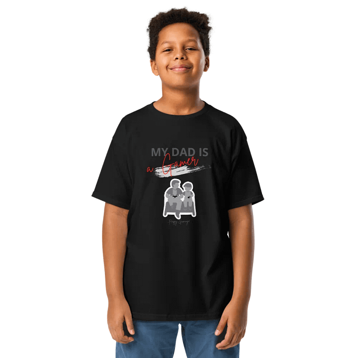 Super Gamer Dad Youth Tee product image (6)