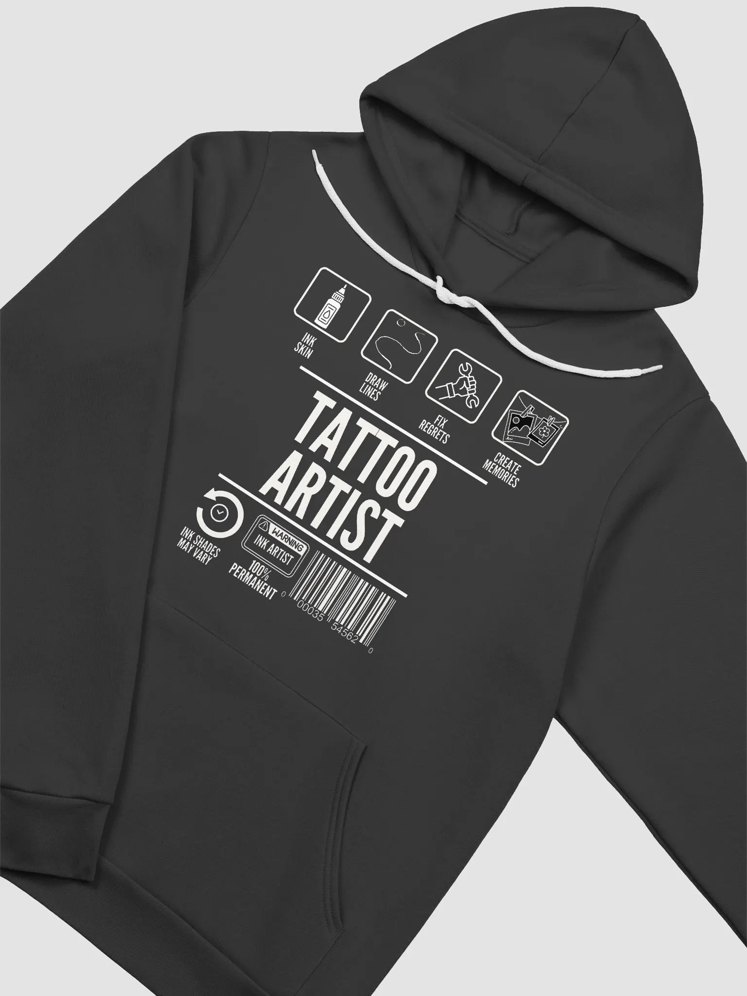"Tattoo Artist Label" Hoodie product image (3)