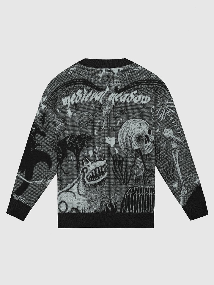 Thriheaded Demon Beast from HELL - Black White product image (2)