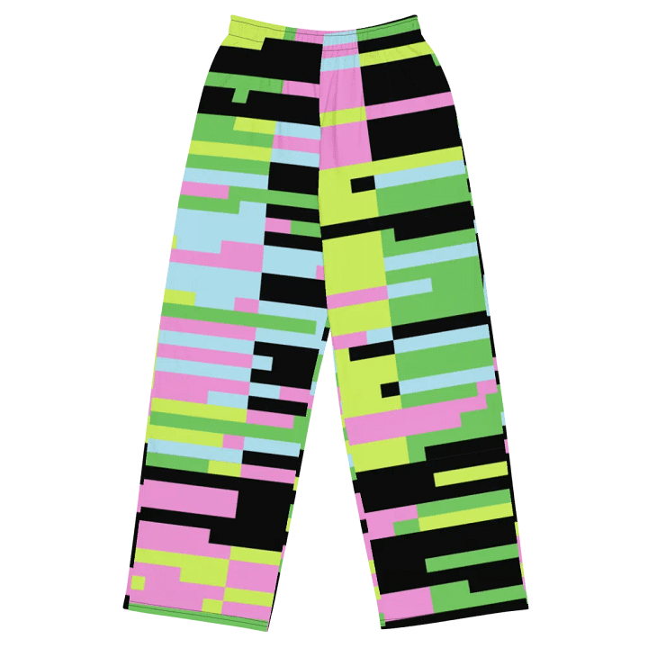 Mosaic Dream All-Over Wide-Leg Pants product image (1)