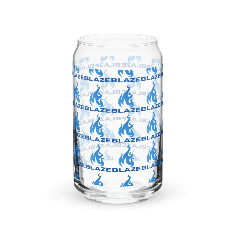 blaze logo glass cup product image (40)