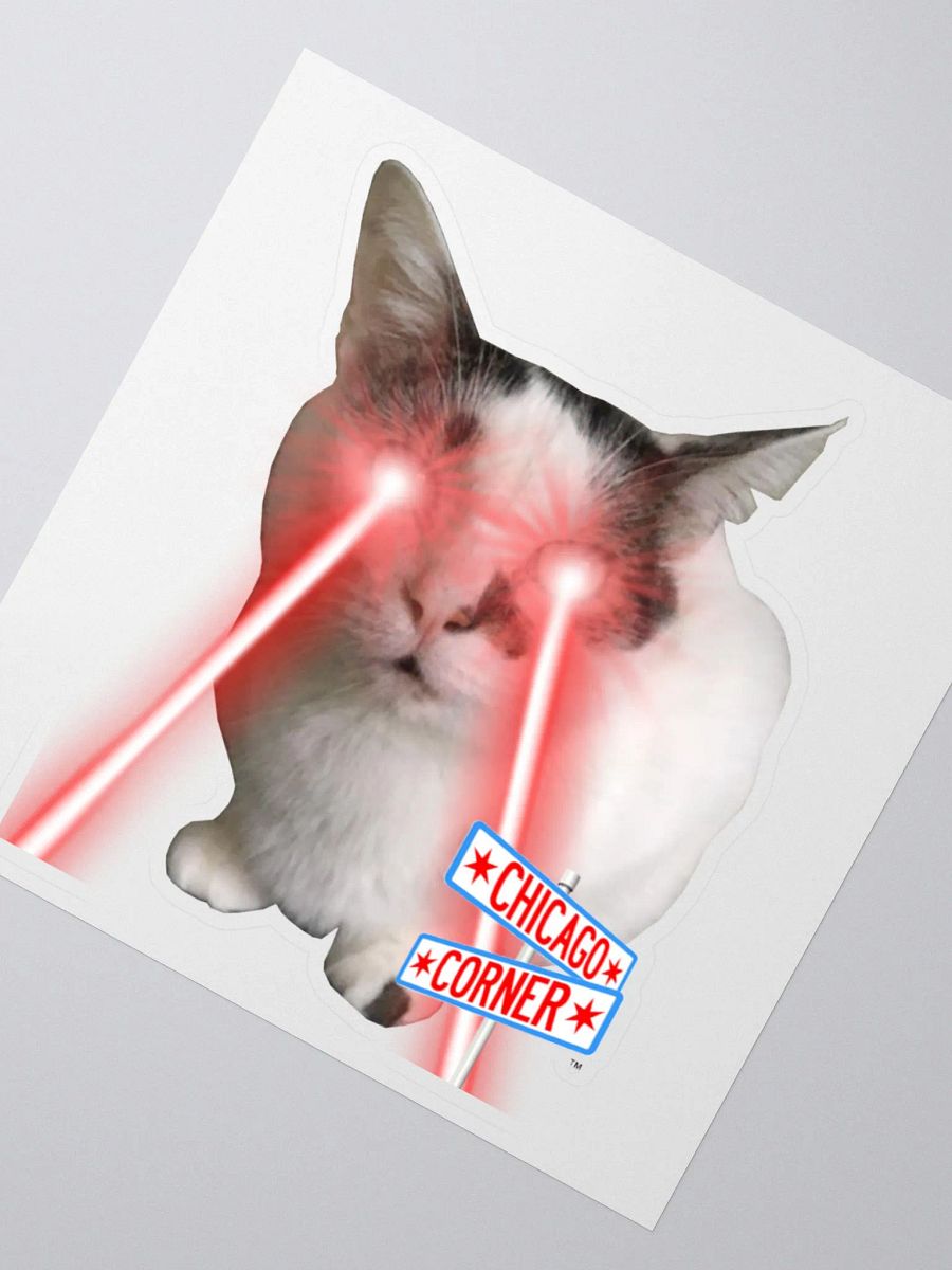 Chicago Corner Laser Eyes Oreo the Stream Cat product image (2)