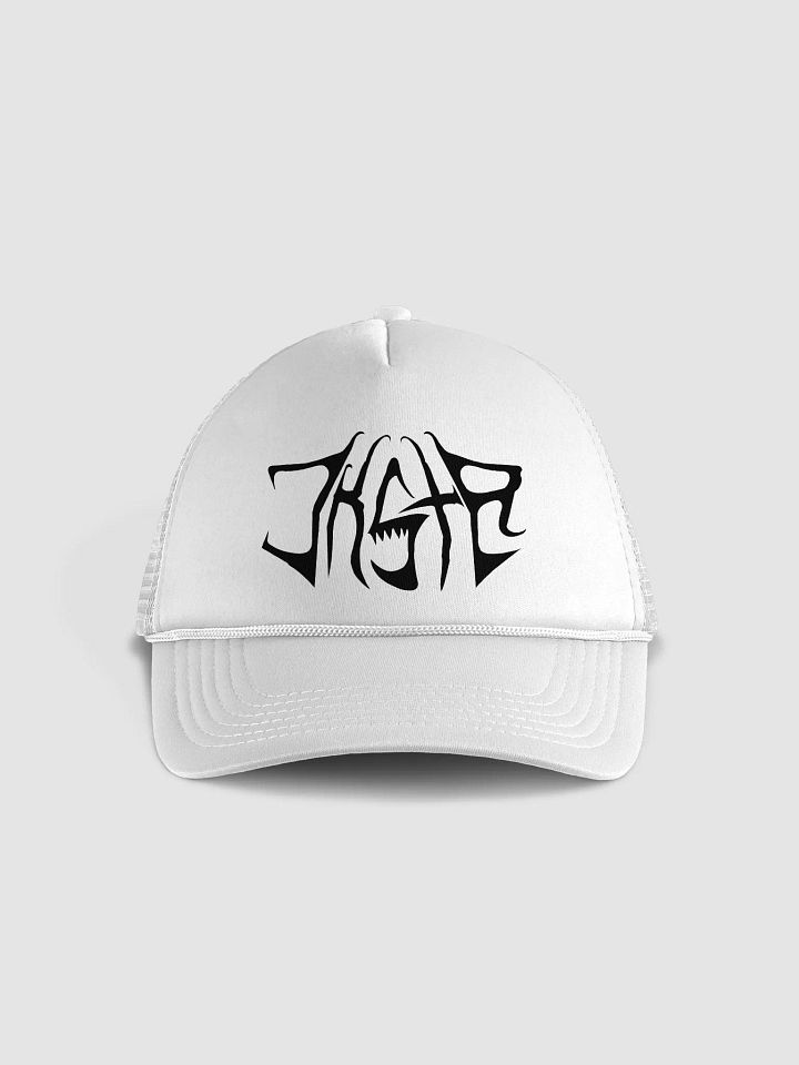 JKSTR Trucker Cap (Black on White) product image (1)