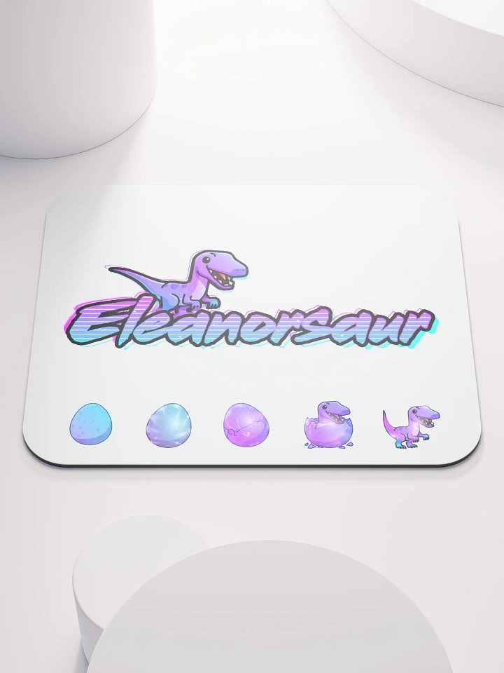 Eleanorsaur Mousepad product image (1)