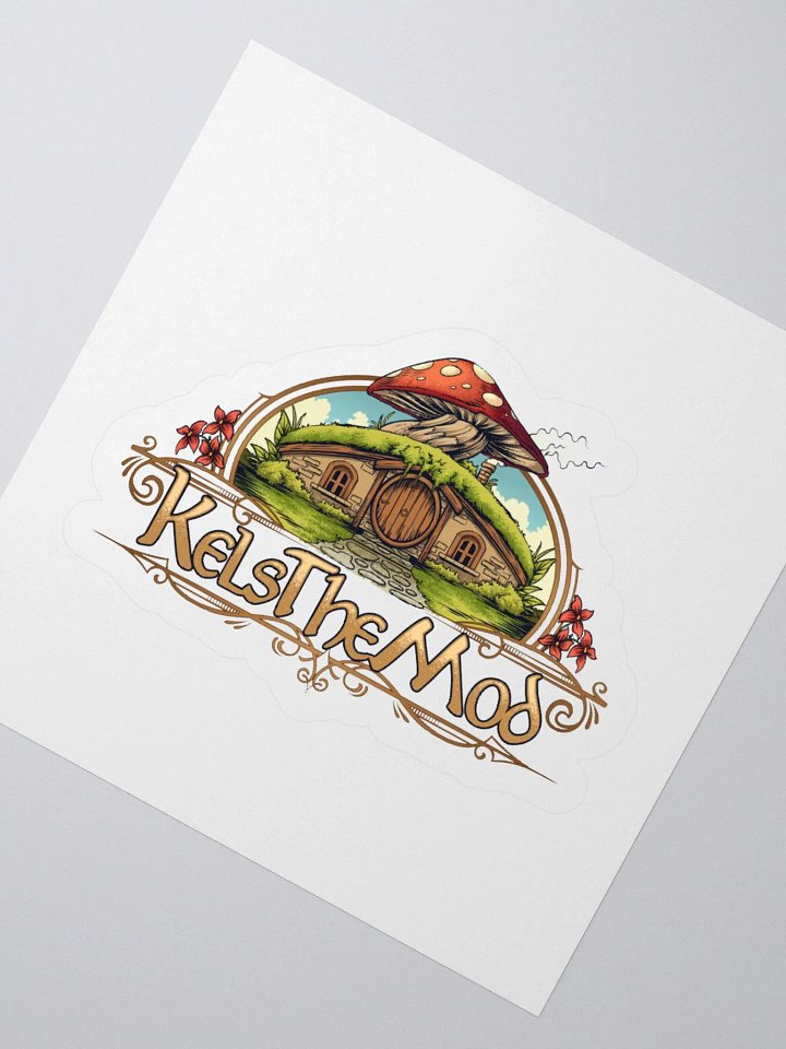 Whimsical Hobbit House Kiss Cut Stickers product image (6)
