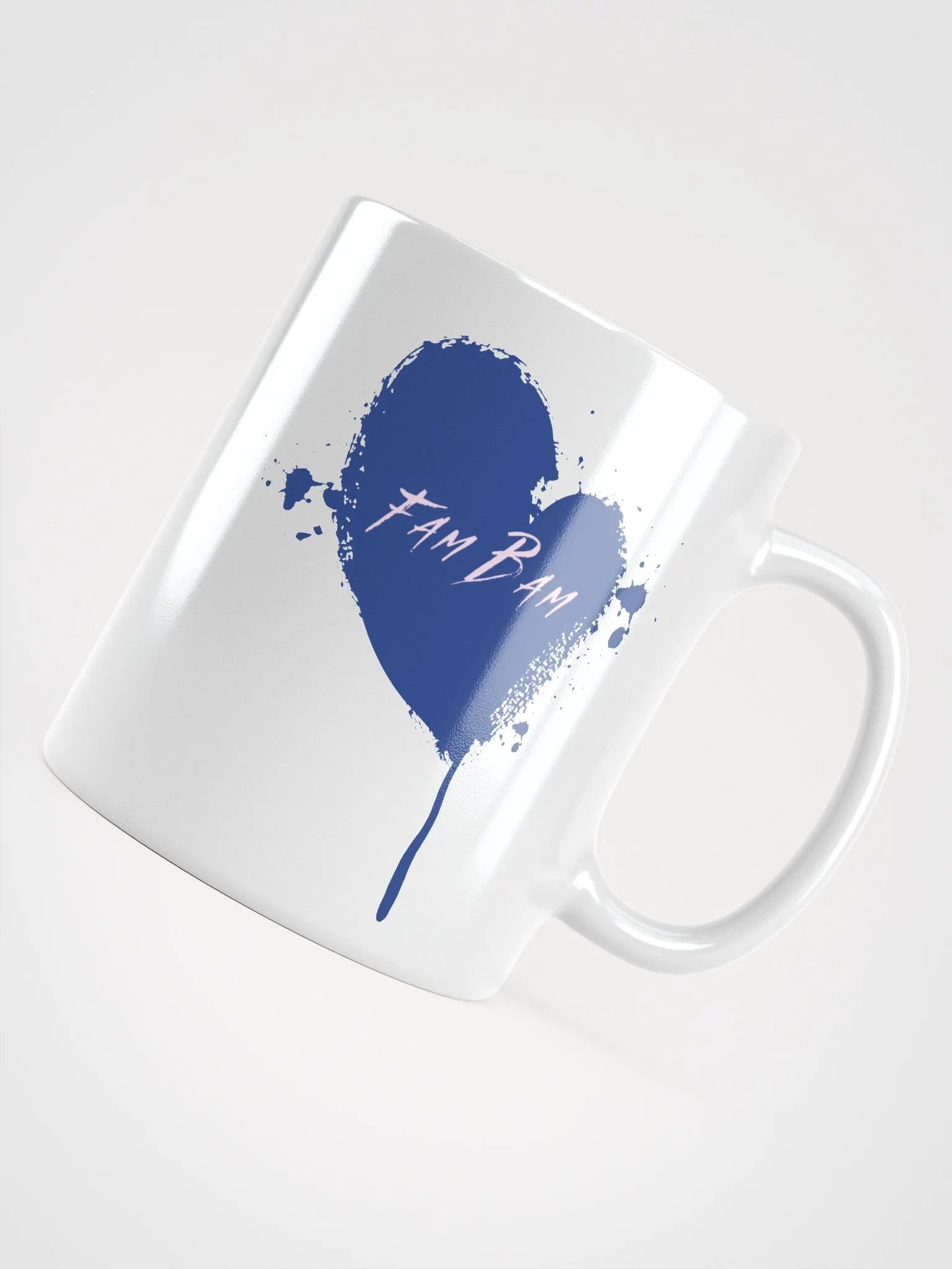 FB Blue Heart Mug product image (4)