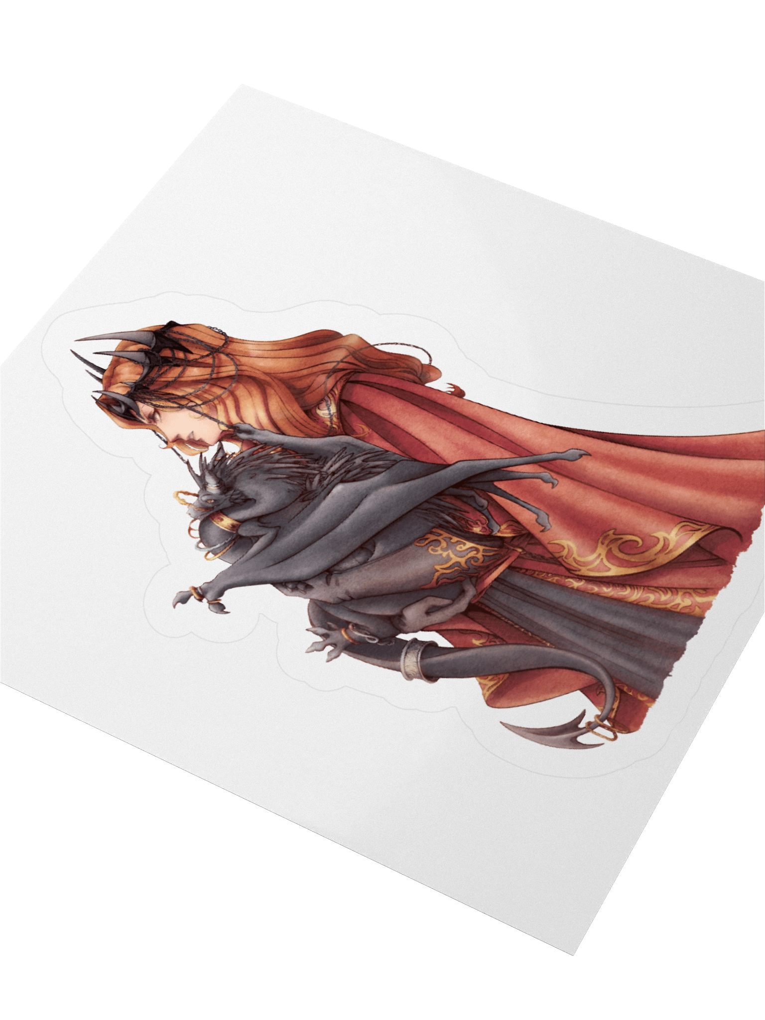 Mairon and The Dragon - sticker product image (8)