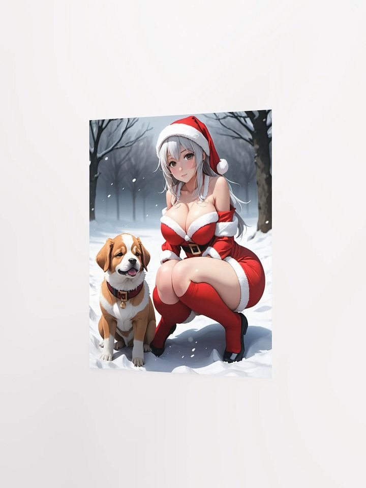Santa's Snowy Serenade Poster product image (14)