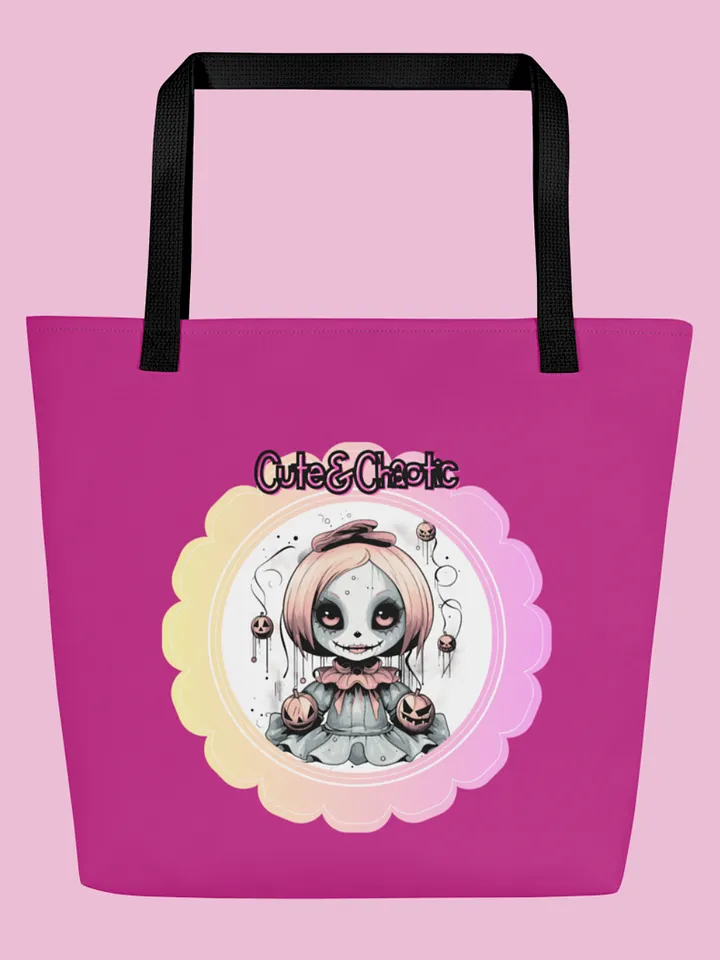 Cute & Chaotic All-Over Tote Bag product image (2)