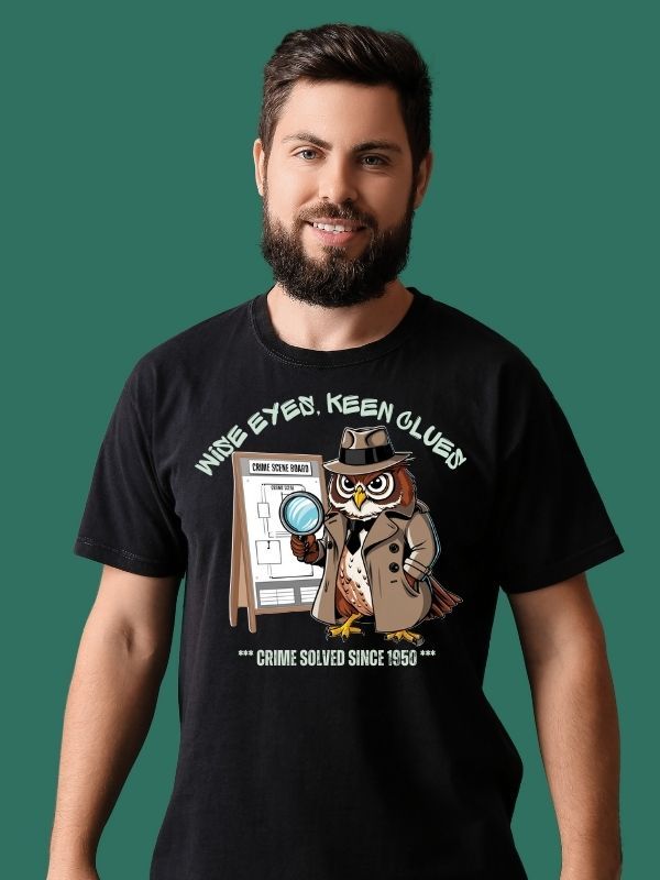 Wide Eyes Keen Clues Unisex T-Shirt product image (1)