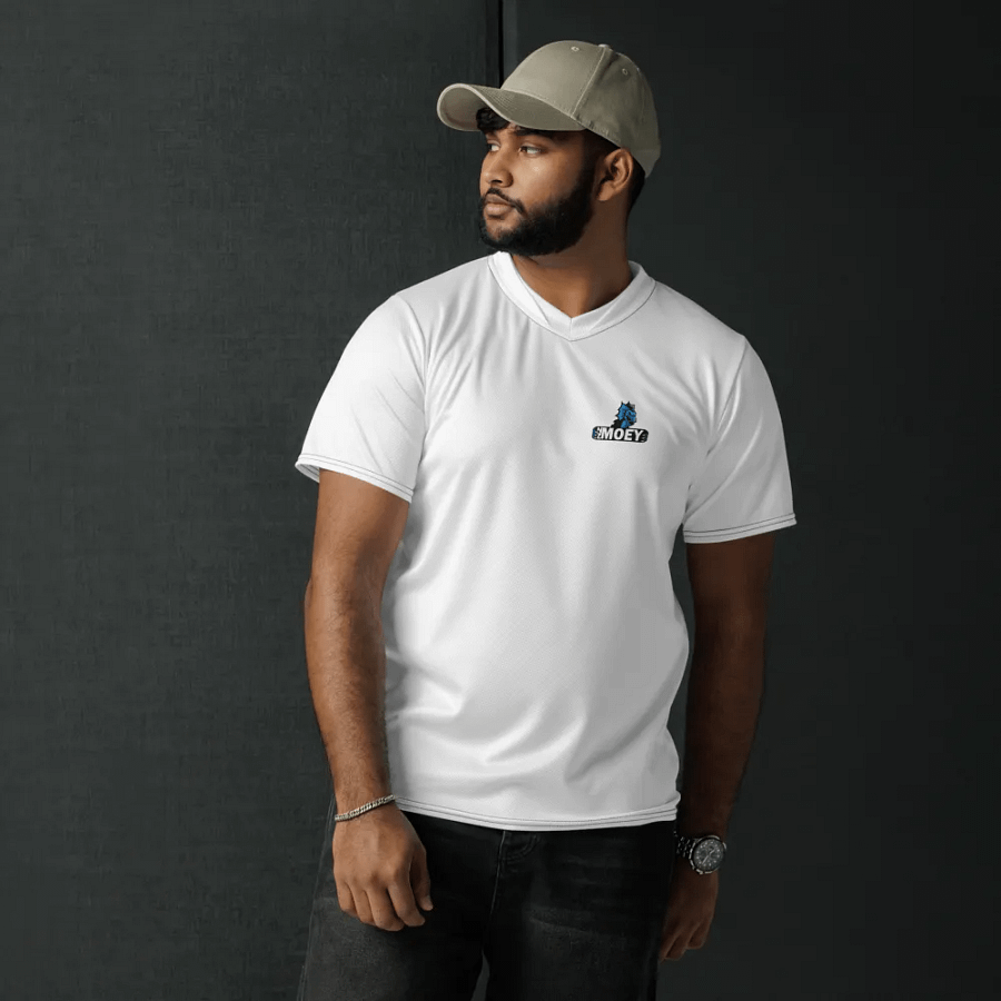 NZMOEY Logo Recycled Unisex Sports Jersey product image (6)