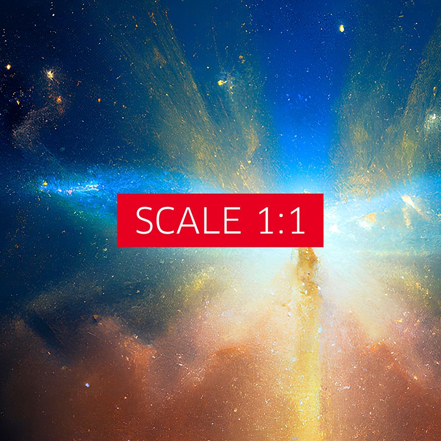 Heaven's Gate #1.4 — vibrant space poster, ethereal yoga print, abstract art, spiritual wall decor, aura poster, astrology poster, astronomy poster product image (4)
