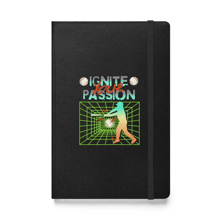 Ignite Your Passion Baseball Hardcover Journal product image (1)